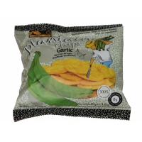 Somai Plantain Chips Garlig 75 g