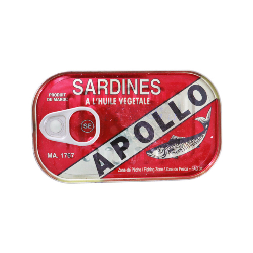 Apollo Sardines In Oil 125g