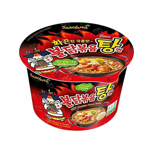 Buldak Hot Chicken Flavour Stew Ramen Bowl