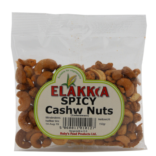 Ellakiya Spicy Cashew Nuts 150 g