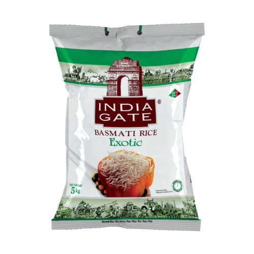 India Gate Exotic Basmati Rice - 5kg