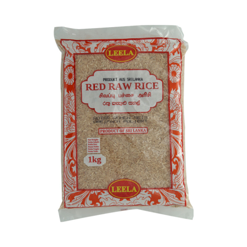 Leela Red Raw Rice T/P 1 kg