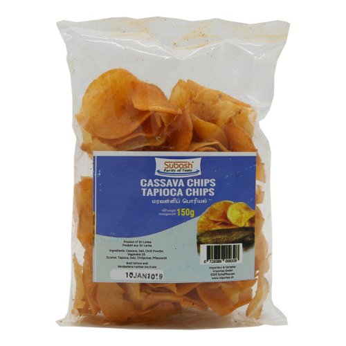 Subash Cassava Chips SL 150 g