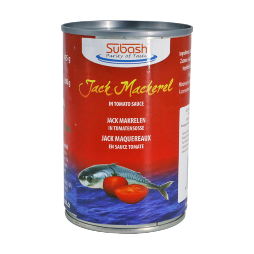 Subash Jack Mackerel Chilli Tomato 425 g