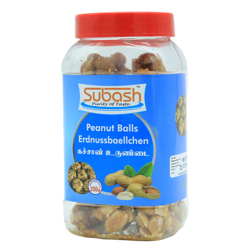 Subash Peanut Balls Bottle 250 g