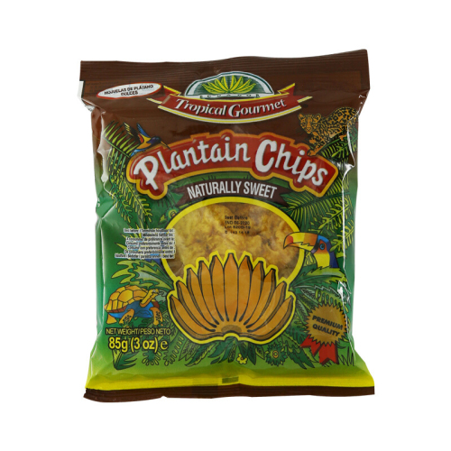 Tropical Gourmet Plantain Chips Sweet 85 g
